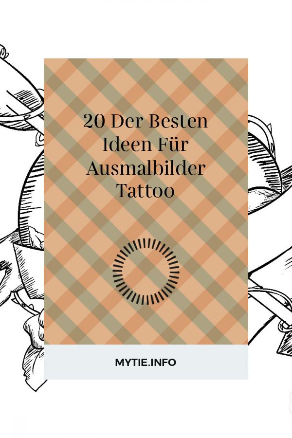 20 Der Besten Ideen Für Ausmalbilder Tattoo